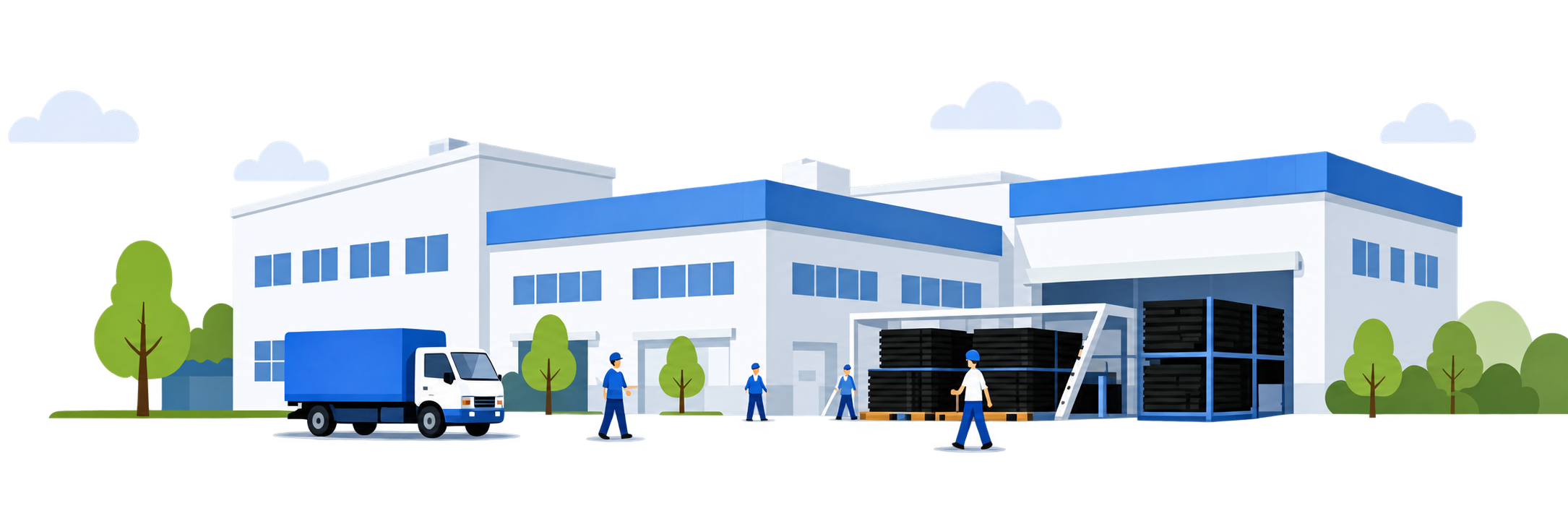 LOUMO factory illustration